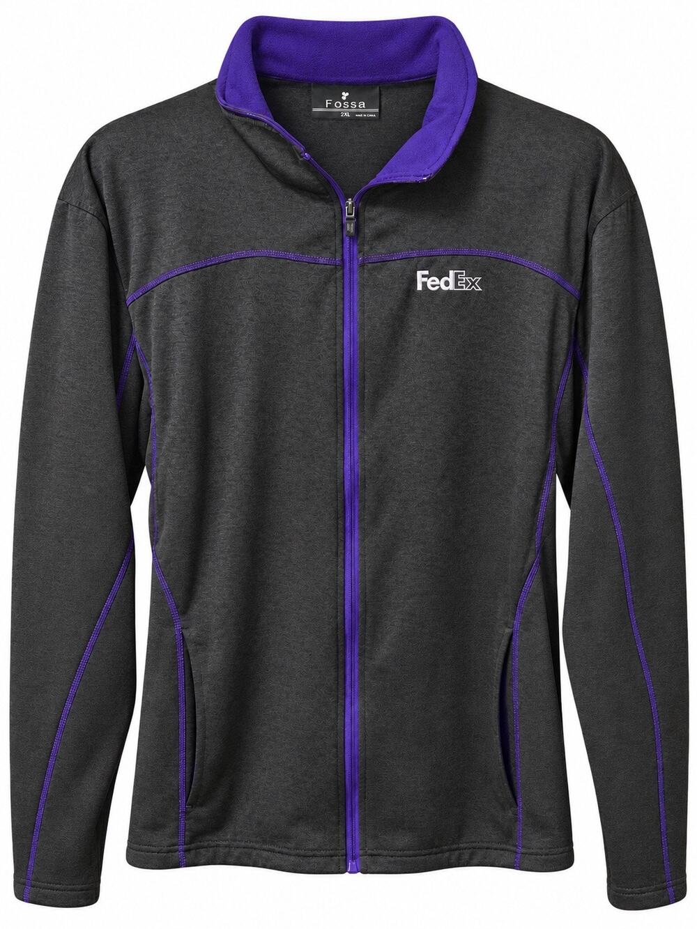Fedex Employee full-zip fleece jacket